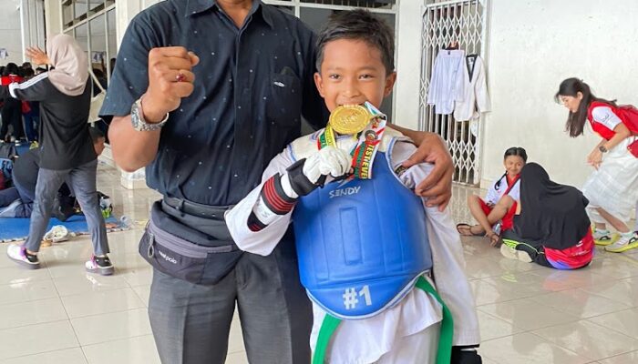 Harumkan Nama Daerah, Enam Atlet Taekwondo Indonesia Formapera Kecamatan Batang Kuis Berhasil Meraih Medali di Kejurnas Menpora Cup dan Test Event PON XXI – 2024