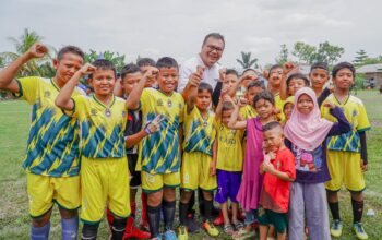 KONI Deliserdang Buka Pertandingan SSB Tanjung Morawa, Jaring Bibit Atlet Sepak Bola