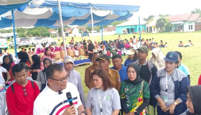 Gebyar Sehat Desa Sena Dihadiri Asri Ludin Tambunan