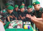 Jajaran Polresta Deli Serdang Berikan surprise Di HUT TNI Ke 79