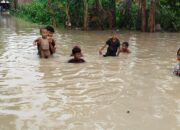 Banjir di Dusun IX Desa Tanjung Sari, Batang Kuis