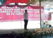Romi Purba Ajak Jemaat Gereja St.Theresia Avila Dukung Paslon Bupati Deliserdang dr. Asriluddin Tambunan-Lomlom Suwondo