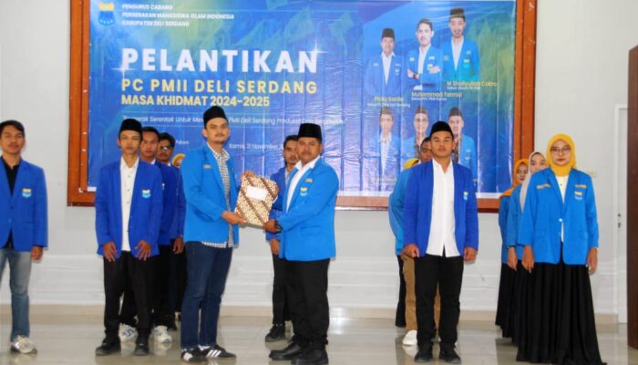 Pelantikan Pengurus Cabang PMII Deli Serdang Periode 2024-2025