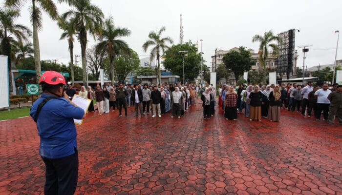 PLN UIP KLT & PLN UID Kaltimra Gelar Simulasi Tanggap Darurat Gabungan Jelang Nataru