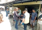 Cawabup Adli Tama Hidayat Sembiring Sapa Pedagang Dan Tukang Becak Motor Di Pasar Tradisional Kuala