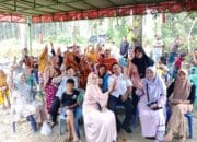 Adli Tama Hidayat Sembiring Sapa Warga Dusun Bandar Bunga Desa Sematar