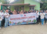 Apindo Deli Serdang Salurkan Bantuan Sembako untuk Korban Banjir di Dua Kecamatan