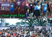 Salah Seorang Siswa SMPN 1 Lotu Nias Utara Ikut Fun Run And Race 5 K Kota Gunungsitoli