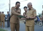 Bupati Asahan Tinjau Lahan Lokasi Rencana Pembangunan Lapas.