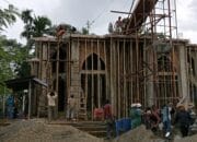 Masjid Al-Ikhwan Desa Simpang Pulo Rambung Bahorok Butuh Bantuan Dermawan