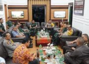 Bahas Pemberantasan Narkoba, Pangdam I/BB Kunker ke Pemkab Langkat