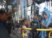Antusias warga Medan Tidak Berkurang,Sejak Diberlakukannya Tarif Bus Listrik