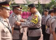 Kapolres Langkat Pimpin Sertijab Sejumlah PJU Para Hingga Kapolsek Besitang 