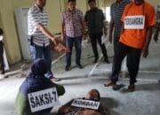 Kasus Pembunuhan Sujarwo, Polres Langkat Gelar Rekonstruksi, Ada 24 Adegan