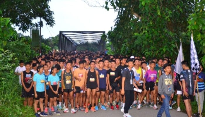 Antusiasme Tinggi, Ratusan Peserta Fun Run 5K Lotu Nias Utara Sukses Capai Garis Finish