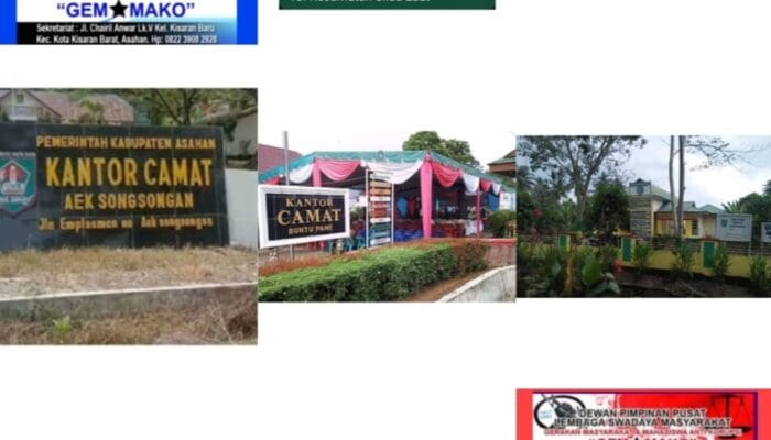 Dodi Antoni KETUM DPP LSM GEMMAKO ASAHAN SUMUT RI Minta Kejaksaan dan Polres Asahan Untuk Periksa 18 Camat Terkait Dugaan Pungli