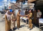 Pemerintah Desa Sei Musam Pembangunan Berikan Bantuan Donasi Untuk Korban Kebakaran