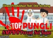 Kepala SMPN 8 Percut Sei Tuan Ketauan Pungli,Disdik Deli Serdang Perintah Kembalikan Uang Siswa