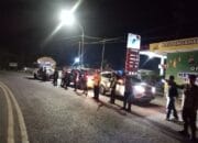 Wujud Komitmen, Polres Tanjungbalai Tetap Siaga Amankan Perayaan Paskah Meski Diguyur Hujan