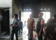 Satu Unit Rumah Warga di Tanjung Sari Batang Kuis Terbakar