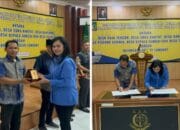 Penanganan Permasalahan Hukum di Bidang Perdata dan Tata Usaha Negara, Kejari dan Pemdes Suka Rakyat  Tanda Tangani Kesepakatan Bersama