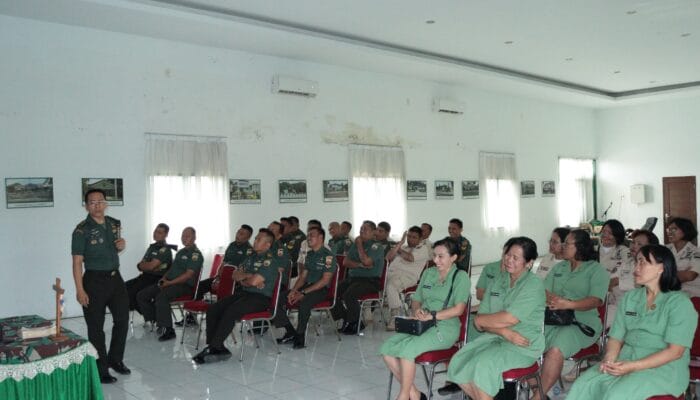Kol Inf M Saidi Harahap Kabintal Kodam I/BB Berikan Pembekalan Bintal,Rohani,Idiologi Dan Kejuangan