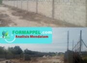 Masyarakat dan Papam PTPN Stop Pembangunan Pagar Di Pasar XII Bandar Klippa