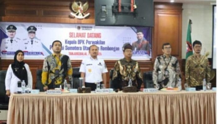 Wali Kota Tanjungbalai Terima Kunjungan Kerja Kepala Perwakilan BPK Sumut