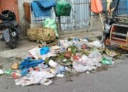 Sampah Berserakan Di Depan Rumah, Warga Minta Pihak Terkait Segera Membersihkan