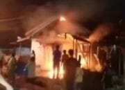 Si Jago Merah Lalap Satu Unit Kios di Kota Tanjungbalai