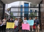 Gami Sumut Geruduk Kantor Kejatisu Desak Pengusutan Dugaan Kecurangan Pengadaan Solar Cell Desa Se-Kabupaten Mandailing Natal Tahun 2023