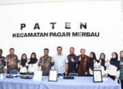 Mantap…!! Kunjungan Berjemur Bupati Deli Serdang ke Desa Pagar Merbau