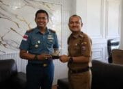 Wali Kota Tanjung Balai Sambut Baik Kunjungan Danlanal TBA, Pererat Sinergitas dan Kerjasama