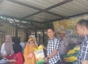 Sambut HUT RI Ke-80, Polsek Bahorok   Gelar Pangan Murah