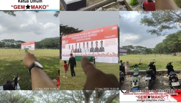 Gemmako Asahan HUT RI Ke 80 Tahun, Diduga Pemkab Asahan Pungli Pedagang Di Alun-alun Kisaran