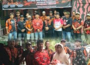 Rayakan HUT RI ke 80 Pemuda Pancasila Ranting Dalu Sepuluh A Gelar Baksos