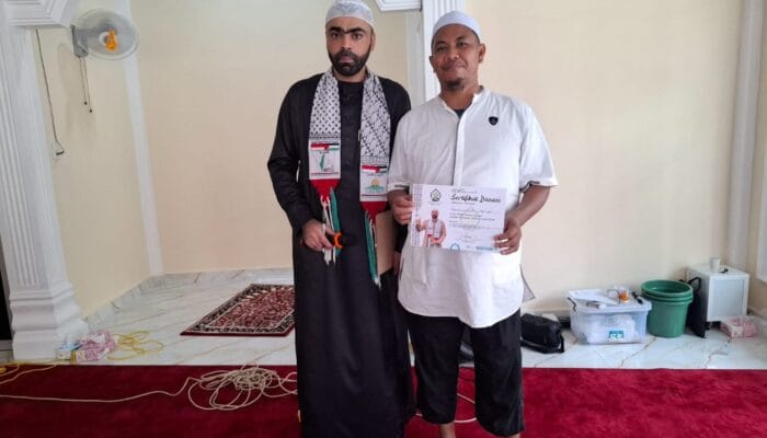 DPW Front Jihad Islam Sumatera Utara : Safari Dakwah “Peduli Palestina Pengadaan Air Bersih”