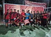 Tim Bola Voli Putra Ujung Teran Sukses Raih Juara I Open Turnamen Kades CUP II Desa Lau Tepu