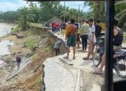 Jalan Lintas Menuju Tangkahan Alami Abrasi, Kerap Jatuh Korban, Pemerintah Segera Bertindak