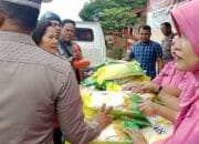 Bantu Jaga Stabilitas Harga, Polsek Kuala Gelar Pasar Murah