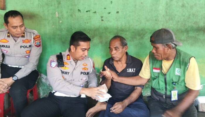 Wujudkan “Zero Insiden” Polres Langkat Gelar “Polantas Menyapa” 