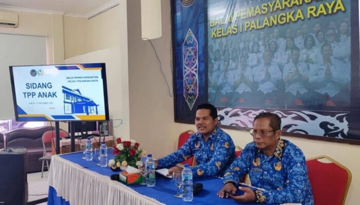 TPP Bapas Palangka Raya Gelar Rapat Penganganan ABH