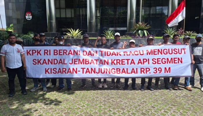 DPP GARANSI dan AMPPUH Desak KPK RI Tangkap ‘Pemain’ Jembatan KA Kisaran-Tanjungbalai