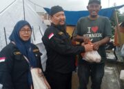 JWI Langkat Serahkan Bantuan Korban Banjir Di Kuala Simpang, NAD