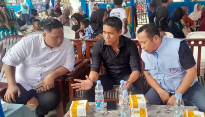 Amanah Pimpinan LPM Kabupaten Ditunaikan, LPM Patumbak Sukses Helat Bakti Sosial Kerjasama Dengan IDI dan PMI Kabupaten Deliserdang
