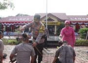 99 Personil Polres Langkat Terima Kenaikan Pangkatt