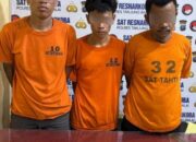 Sarang Narkoba Digerebek! Polres Tanjungbalai Bekuk 3 Pemuda, 102,48 Gram Sabu Siap Edar Disita