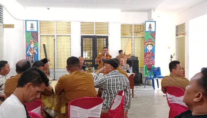 Langkah Awal Camat Salapian Merajut Silahturahmi