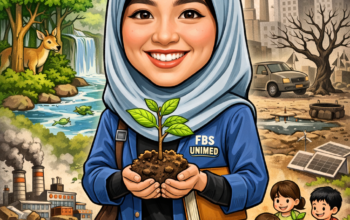 Ketua TP PKK Kabupaten Langkat Apresasi Puisi “Merawat Bumi, Menjaga Masa Depan” Karya Kayla Anindya Putri Nasution