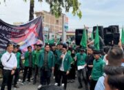 Unjuk Rasa HIMMAH di Mapolrestabes Medan Berakhir Ricuh, Dua Mahasiswa Korban Represif